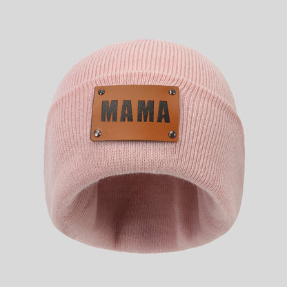 MAMA Warm Winter Knit Beanie