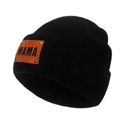 MAMA Warm Winter Knit Beanie